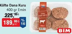 EMİN KÖFTE DANA KURU 400 G
